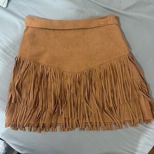 Fringe skirt